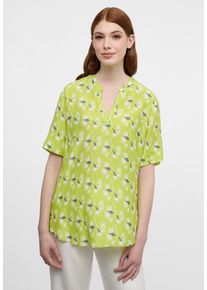 Longbluse Eterna "LOOSE FIT", Damen, Gr. 50, acid lemon, 100% Viskose, Blusen Longbluse