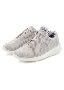 active by Lascana Sneaker LASCANA ACTIVE "Halbschuh, Turnschuhe", M&auml;dchen, Gr. 40, grau (hellgrau), Obermaterial: 100% Textilmaterial. Decksohle: 100% Textilmaterial. Futter: 100% Textilmaterial. Laufsohle: 100% Synthetik, unifarben, Basic, Schuhe Sneaker, mit atmungsaktivem Mesh-Obermaterial, herausnehmbare Innensohle, Topseller