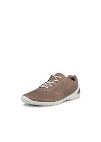 Sneaker Ecco "BIOM LITE M", Herren, Gr. 40, grau (taupe), Nubukleder, Schuhe Sneaker, Freizeitschuh, Halbschuh, Schn&uuml;rschuh mit leichter Laufsohle