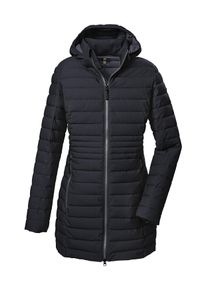 G.I.G.A. by Killtec Steppmantel "GW 14 WMN QLTD PRK_Bacarya", Damen, Gr. 38, blau (navy), Oberstoff: 100% Polyester, Futter: 100% Polyester (recycelt), Wattierung: 100% Polyester (recycelt), G.I.G.A. DX BY KILLTEC, M&auml;ntel Steppmantel, Schmaler Damenparka, wasserabweisend, winddicht, atmungsaktiv