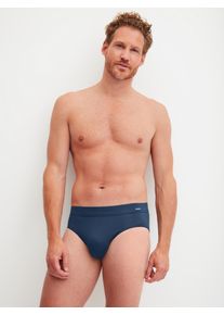 Slip Calida "Balanced Day", Herren, Gr. XL (56), schwarz denim, Single Jersey, Obermaterial: 65% Modal (TENCEL&trade;), 28% Modal, 7% Elasthan, k&ouml;rpernah, Unterhosen Slip, ohne Eingriff, temperatur- und feuchtigkeitsregulierend, elastisch