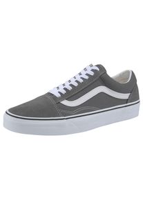 Sneaker Vans "Old Skool", Herren, Gr. 37, grau, Leder, Textil, kontrastfarbene Details, Schuhe Sneaker, aus textilem Canvas-Material, Topseller