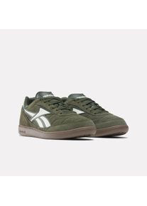 Sneaker Reebok CLASSIC "REEBOK FINALE", Herren, Gr. 41, gritgr&uuml;n, chalk, synthgum, Leder, Synthetik, Schuhe Sneaker