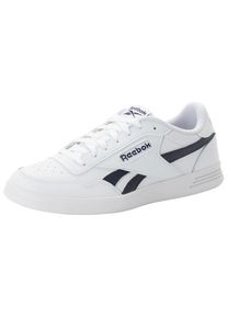 Sneaker Reebok CLASSIC "REEBOK COURT ADVANCE", Herren, Gr. 37,5, blau (wei&szlig;, navy), Leder, Synthetik, Schuhe Sneaker