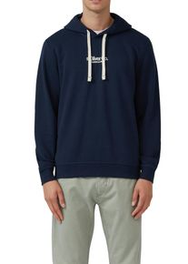 Hoodie s.Oliver, Herren, Gr. XXL, blau, Sweatware, Obermaterial: 70% Baumwolle, 30% Polyester, unifarben, regular fit normal, ohne Ausschnitt, Rippb&uuml;ndchen, Sweatshirts Hoodie, mit Logo Schriftzug