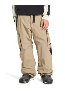 Snowboardhose Quiksilver "Snow Down Cargo", Herren, Gr. L, fallen rock ripstop, Obermaterial: 100% Microfaser;, Hosen Snowboardhose