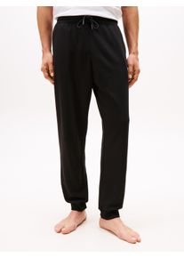 Sweathose, Herren, Gr. S (48), N-Gr, schwarz, Sweatware, Obermaterial: 50% Baumwolle, 50% Polyester, Tommy Hilfiger Underwear, normal, Hosen Sweathose, Lounge-Jogginghose, regular fit, elastischer Bund