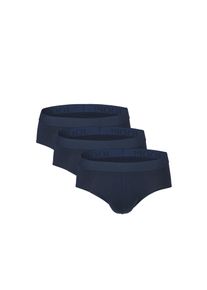 JOOP! Slip JOOP "Everyday", Herren, Gr. XXL, blau (navy), Obermaterial: 95% Baumwolle, 5% Elasthan, unifarben, k&ouml;rpernah, Unterhosen Slip, mit elastischem Logobund, Topseller