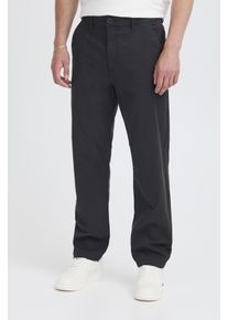 Chinohose Blend "BHNATAN WIDE LEG CHINO", Herren, Gr. 29, L&auml;nge 32, blau (schwarz navy blau), Web, Obermaterial: 98% Baumwolle, 2% Elasthan, unifarben, relaxed fit kn&ouml;chellang, Hosen Chinohose