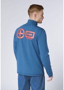 Strickfleece-Pullover Chiemsee, Herren, Gr. M (48/50), set sail, 78% Polyester, 22% Elasthan, Pullover Strickfleece-Pullover