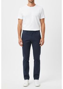 Jack & Jones Chinohose JACK & JONES "JPSTMARCO JJERIK CHINO", Herren, Gr. 29, L&auml;nge 34, blau (navy blazer), Web, Obermaterial: 98% Baumwolle, 2% Elasthan, unifarben, slim fit kn&ouml;chellang, Hosen Chinohose