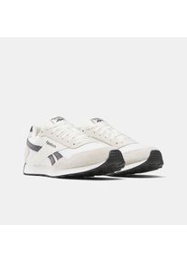 Sneaker Reebok CLASSIC "REEBOK GLIDE LOW", Damen, Gr. 40, schwarz (chalk, vintage chalk, washed schwarz), Leder, Synthetik, Textil, Schuhe Sneaker