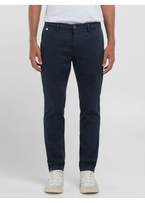 Chinohose Replay "Benni Regular Slim", Herren, Gr. 34, L&auml;nge 30, blau, Web, Obermaterial: 91% Baumwolle, 6% Elastomultiester, 3% Elasthan, regular fit lang, Hosen Chinohose