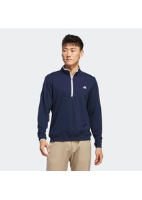 Sweatshirt adidas Performance "CORE LTWT 1/4 Z", Herren, Gr. M, blau (collegiate navy), Obermaterial: 100% Polyester, Sweatshirts Sweatshirt