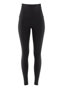 Leggings WINSHAPE "Functional Comfort HWL112C", Damen, Gr. M, Normalgr&ouml;&szlig;en, schwarz, 85% Polyester, 15% Elasthan, Hosen Leggings, Bauch-Weg-Effekt durch High Waist-Bund