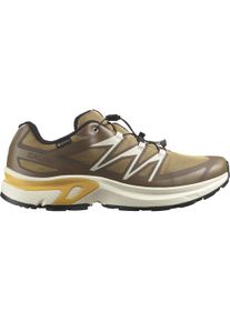 Sneaker Salomon "XT-EVR GORE-TEX M", Herren, Gr. 46, kelp, vanilla ice, warm apricot, Synthetik, Textil, Schuhe Sneaker, wasserdicht; vom XT-6 inspiriert