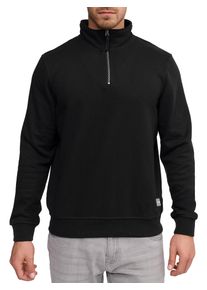 Sweater INDICODE "INPortal", Herren, Gr. XXL, schwarz, Sweatware, Obermaterial: 60% Baumwolle, 40% Polyester, unifarben, regular fit h&uuml;ftlang, Rundhals, Rippb&uuml;ndchen, Sweatshirts Sweater
