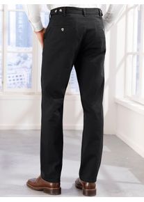 Anzughose CLASSIC, Herren, Gr. 28, Unterbauchgr&ouml;&szlig;en, schwarz, 98% Baumwolle, 2% Elasthan, unifarben, lang, Hosen Anzughose