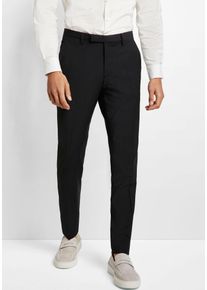 Baukastenhose Cinque "CICASTELLO", Herren, Gr. 46, N-Gr, schwarz, Web, Obermaterial: 53% Polyester, 43% Schurwolle, 4% Elasthan, unifarben, regular fit lang, Hosen Baukastenhose, mit Powerstretch, Topseller