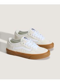 Sneaker Vans "ROWLEY CLASSIC", Herren, Gr. 38, marshmallow, Leder, Schuhe Sneaker, unisex