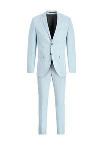 Jack & Jones PlusSize Anzug "JPRFRANCO SUIT NOOS PLS", Herren, Gr. 66, N-Gr, chambray blau, Web, Obermaterial: 78% Polyester, 17% Viskose, 5% Elasthan, JACK & JONES PLUSSIZE, unifarben, slim fit, Anz&uuml;ge Anzug
