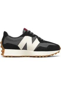 Sneaker New Balance "327", Damen, Gr. 42,5, schwarz (schwarz, grau), Leder, Synthetik, Schuhe Sneaker