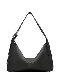 Hobo Liebeskind Berlin "Hobo M LOU 2 3D LEATHER", Damen, Gr. B/H/T: 32cm x 24cm x 11cm, schwarz, Leder, Taschen Hobo