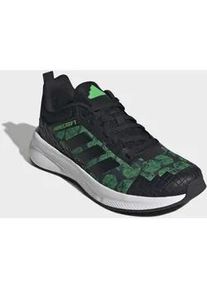 Laufschuh Adidas SPORTSWEAR "Adidas MINECRAFT FORTARUN 4.0 KINDER UND TEENS", Kinder, Gr. 39, core schwarz, core schwarz, ftwr wei&szlig;, Synthetik, Textil, Schuhe Laufschuh, f&uuml;r Kinder & Jugendliche