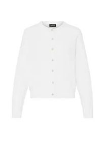 Strickjacke oxmo "Strickjacke OXBMMOMA CARDIGAN", Damen, Gr. XXL, beige (marshmallow), Obermaterial: 50% Polyacryl PAN. 50% Polyester PES., Strickjacken Strickjacke