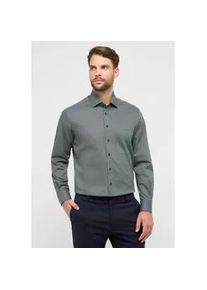 Langarmhemd Eterna "COMFORT FIT", Herren, Gr. 41, Normalgr&ouml;&szlig;en, smaragd, Twill, 100% Baumwolle, normal, Manschette, Hemden, NON IRON (b&uuml;gelfrei)