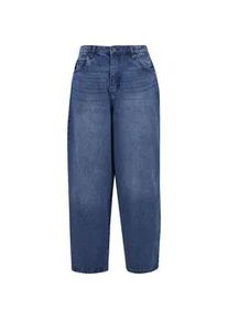 Bequeme Jeans Urban Classics "Urban Classics Tapered Heavy Ounce Baggy Jeans", Herren, Gr. 36, Normalgr&ouml;&szlig;en, midtiefblau, 100% Baumwolle, unifarben, Jeans