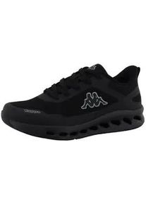 Sneaker Kappa "RENA", Herren, Gr. 40, schwarz, uni, Synthetik, Schuhe Sneaker