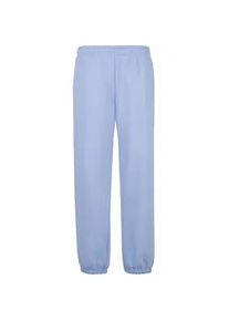 Jogginghose Urban Classics "Urban Classics Fluffy Sweatpants", Herren, Gr. 4XL, US-Gr&ouml;&szlig;en, powderblau, 70% Baumwolle, 30% Polyester, unifarben, loose fit, Hosen Jogginghose