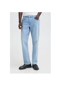 Straight-Jeans Blend "BHROCK REG FIT PPNOOS", Herren, Gr. 36, L&auml;nge 30, denim light blau, Denim/Jeans, Obermaterial: 99% Baumwolle, 1% Elasthan, Abriebeffekte, regular fit lang, Jeans Straight-Jeans, Baumwollmischung, regular fit