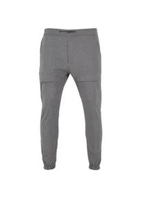 Stoffhose 2Y STUDIOS "2Y Studios Herren 2Y Cropped Pants", Herren, Gr. S, US-Gr&ouml;&szlig;en, grau, 70% Baumwolle, 20% Polyester, 10% Elasthan, unifarben, skinny fit, Hosen Stoffhose