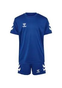 Hummel hmlLOGO Sport-Set Trikot+Shorts Kinder 7045 - true blue 164