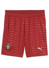 Puma FPF Portugal Shorts 2026 Kinder 01 - club red/green lagoon 140