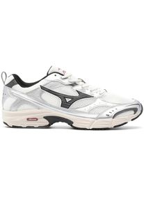 Mizuno Low-Top Sneaker - baskets a empiecements 2 - Gr. US_8_5 - in Wei&szlig; - f&uuml;r Damen