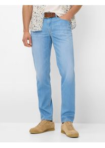 Brax Herren Five-Pocket-Hose Style CADIZ BRIGHT SEA WATER USED, denim hellblau, Gr. 34/32