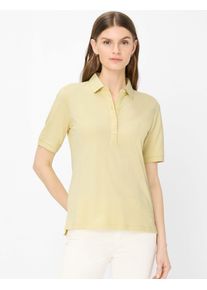 Brax Damen Polo Style CLEO limoncello, hellgelb, Gr. 34