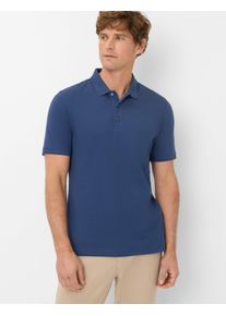 Brax Herren Polo Style PETE cove, Blau, Gr. L