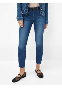 Brax Damen R&ouml;hrenjeans Style SHAKIRA S USED REGULAR BLUE, denim blau, Gr. 34