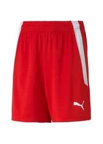 Puma teamLIGA Shorts Kinder Puma red/Puma white 176