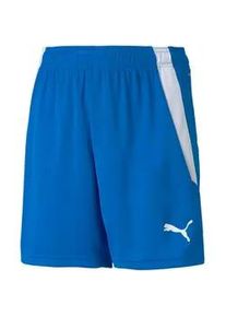 Puma teamLIGA Shorts Kinder 02 - electric blue lemonade/Puma white 128
