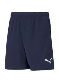 Puma teamRISE Shorts Kinder peacoat/Puma white 128