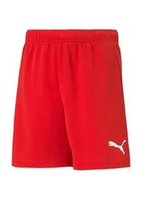Puma teamRISE Shorts Kinder Puma red/Puma white 164