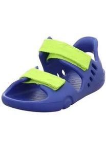 Badesandale Superfit "SPLASH-S WMS: M", Kinder, Gr. 30, bunt (dunkelblau, hellgr&uuml;n), Polyester, Synthetik, Schuhe, Wassersandale mit Klettverschluss, Gr&ouml;&szlig;enschablone zum Download