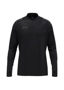 Jako Light Flow 1/4-Zip Sweatshirt Kinder 800 - schwarz 164