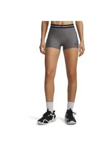 Under Armour HeatGear Shorty Damen 019 - charcoal light heather/black M