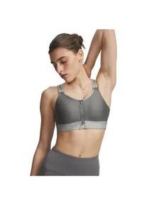 Under Armour Infinity 2.0 High Support Zip Sport-BH Damen 709 - clay green/titanium/clay green L D-DD